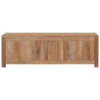 Produktbild för TV-bänk 115x30x40 cm massiv teak