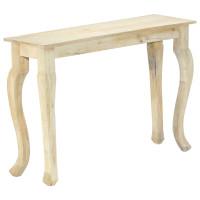 Produktbild för Konsolbord 110x35x77 cm massivt mangoträ