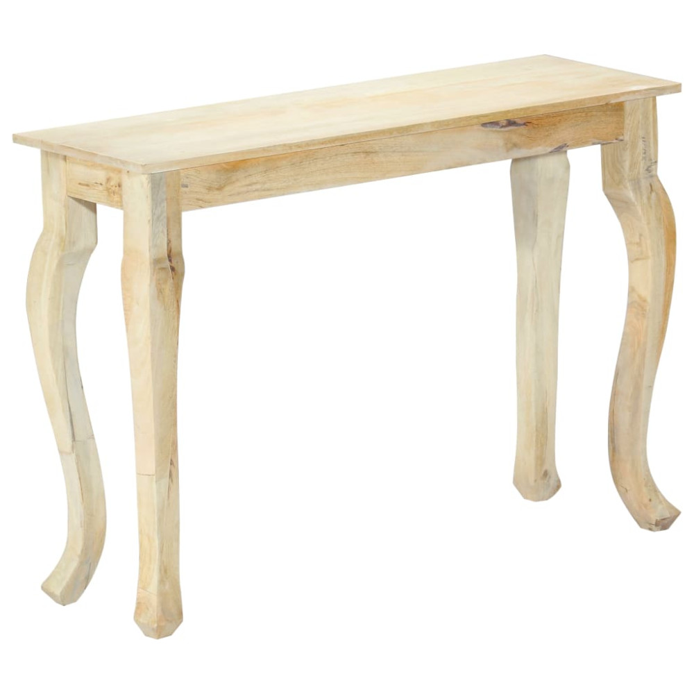 Produktbild för Konsolbord 110x35x77 cm massivt mangoträ