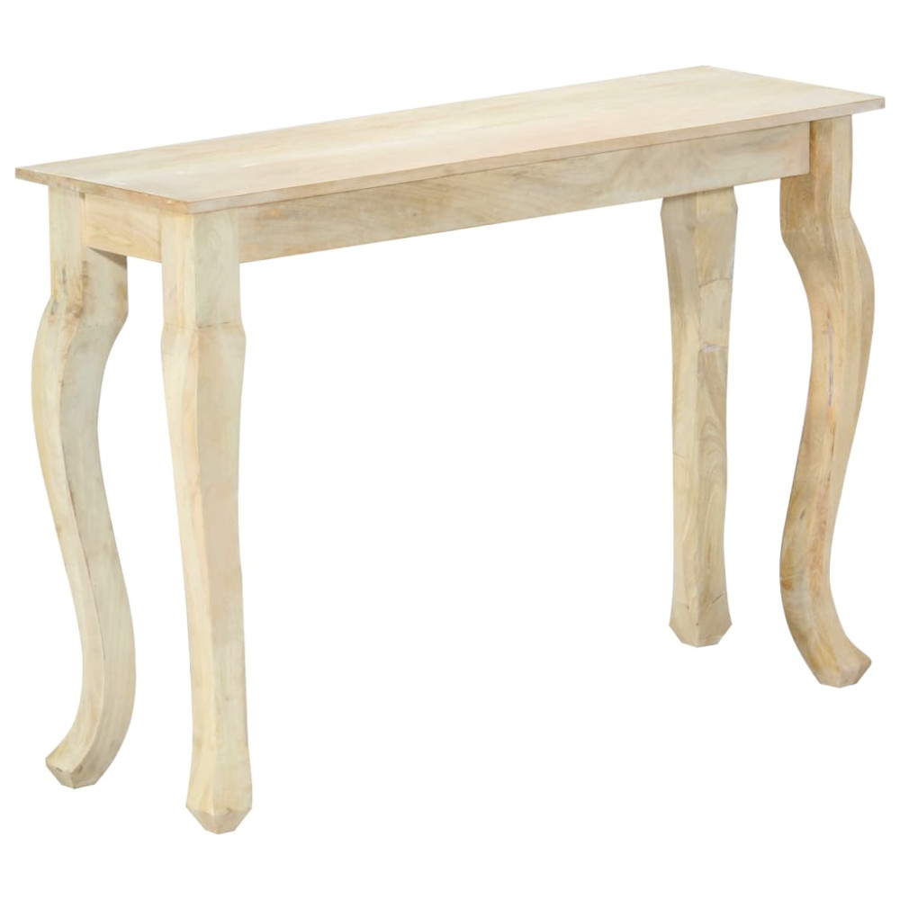 Produktbild för Konsolbord 110x35x77 cm massivt mangoträ