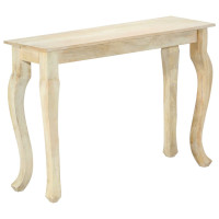 Produktbild för Konsolbord 110x35x77 cm massivt mangoträ