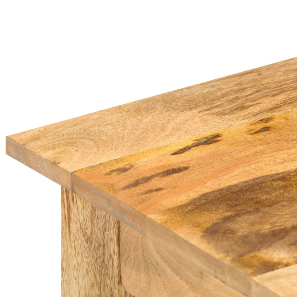 Produktbild för Sidobord 43x43x40 cm massivt mangoträ