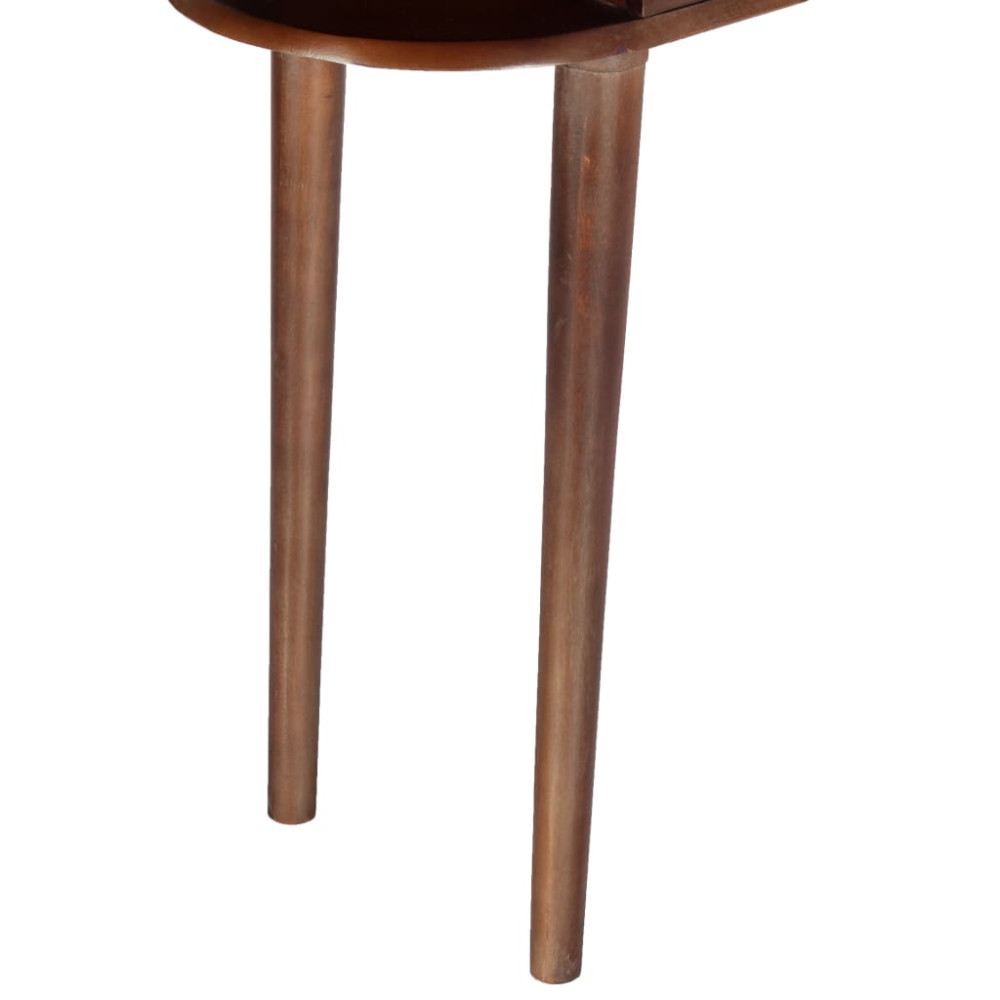 Produktbild för Konsolbord 110x35x76 cm massivt akaciaträ