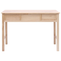 Produktbild för Skrivbord natur 110x45x76 cm trä