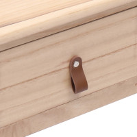 Produktbild för Skrivbord natur 110x45x76 cm trä