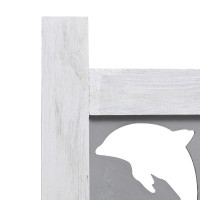Miniatyr av produktbild för Rumsavdelare 4 paneler grå 140x165 cm massivt trä