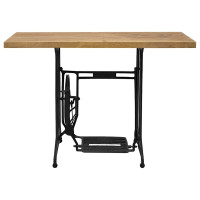 Produktbild för Avlastningsbord med symaskinsunderrede 110x40x75 cm