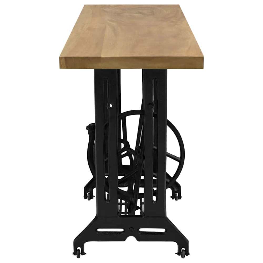 Produktbild för Avlastningsbord med symaskinsunderrede 110x40x75 cm