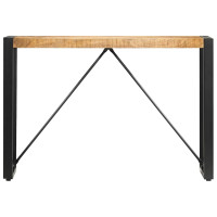 Produktbild för Avlastningsbord 110x35x76 cm massivt mangoträ