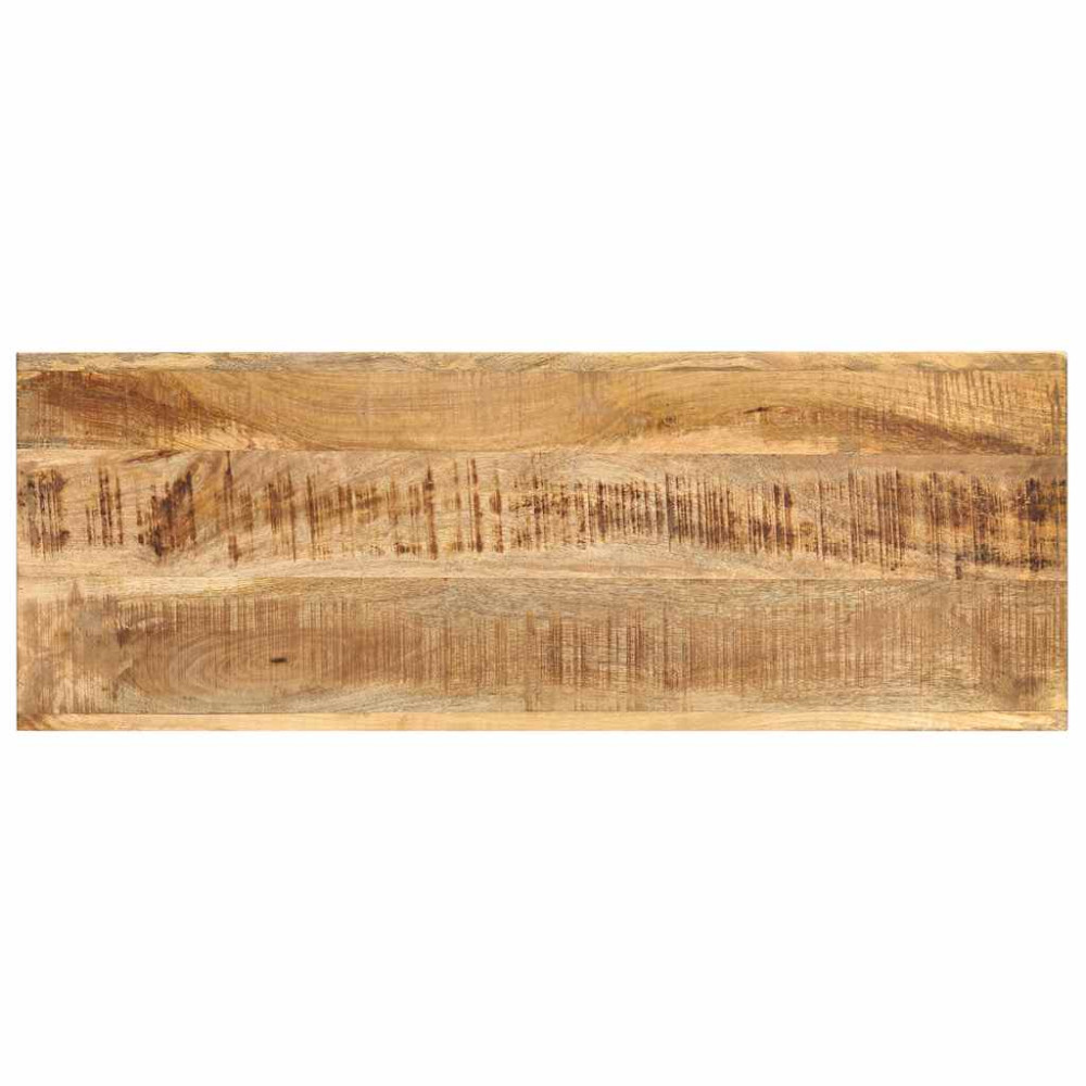 Produktbild för Avlastningsbord 110x35x76 cm massivt mangoträ