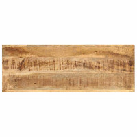Produktbild för Avlastningsbord 110x35x76 cm massivt mangoträ