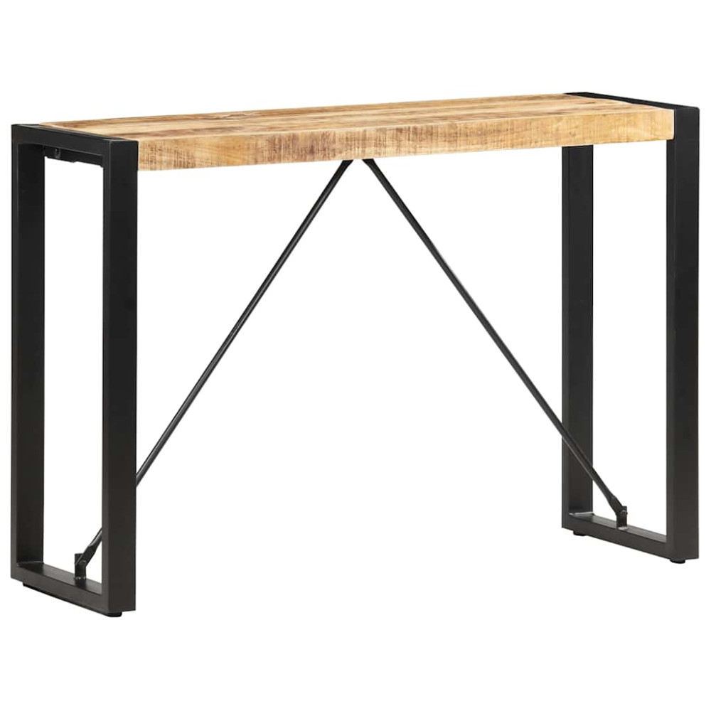 Produktbild för Avlastningsbord 110x35x76 cm massivt mangoträ