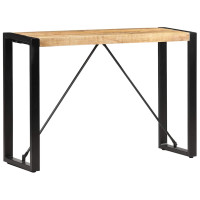 Produktbild för Avlastningsbord 110x35x76 cm massivt mangoträ