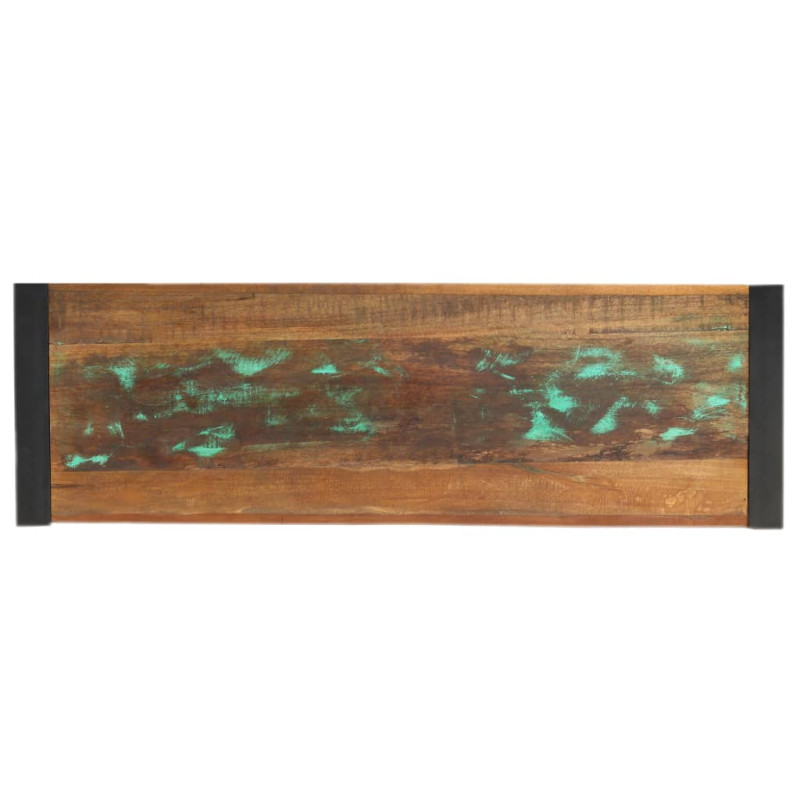 Produktbild för Avlastningsbord 110x35x76 cm massivt återvunnet trä