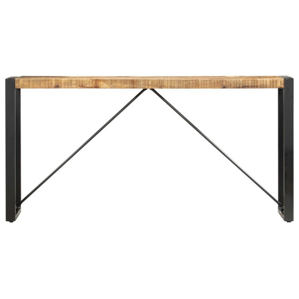Produktbild för Konsolbord 150x35x76 cm massivt mangoträ