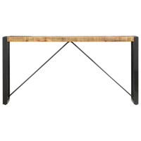 Produktbild för Konsolbord 150x35x76 cm massivt mangoträ