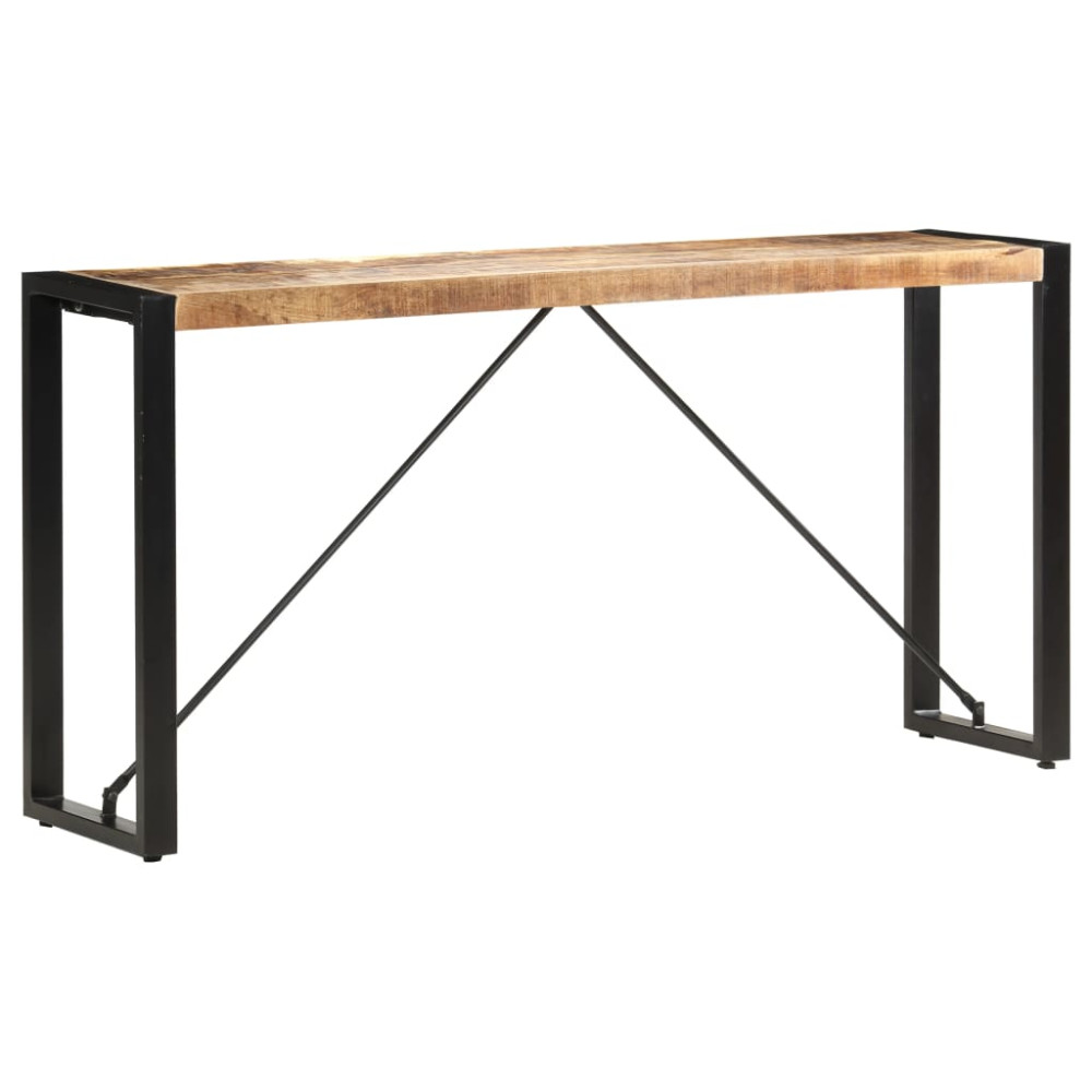 Produktbild för Konsolbord 150x35x76 cm massivt mangoträ