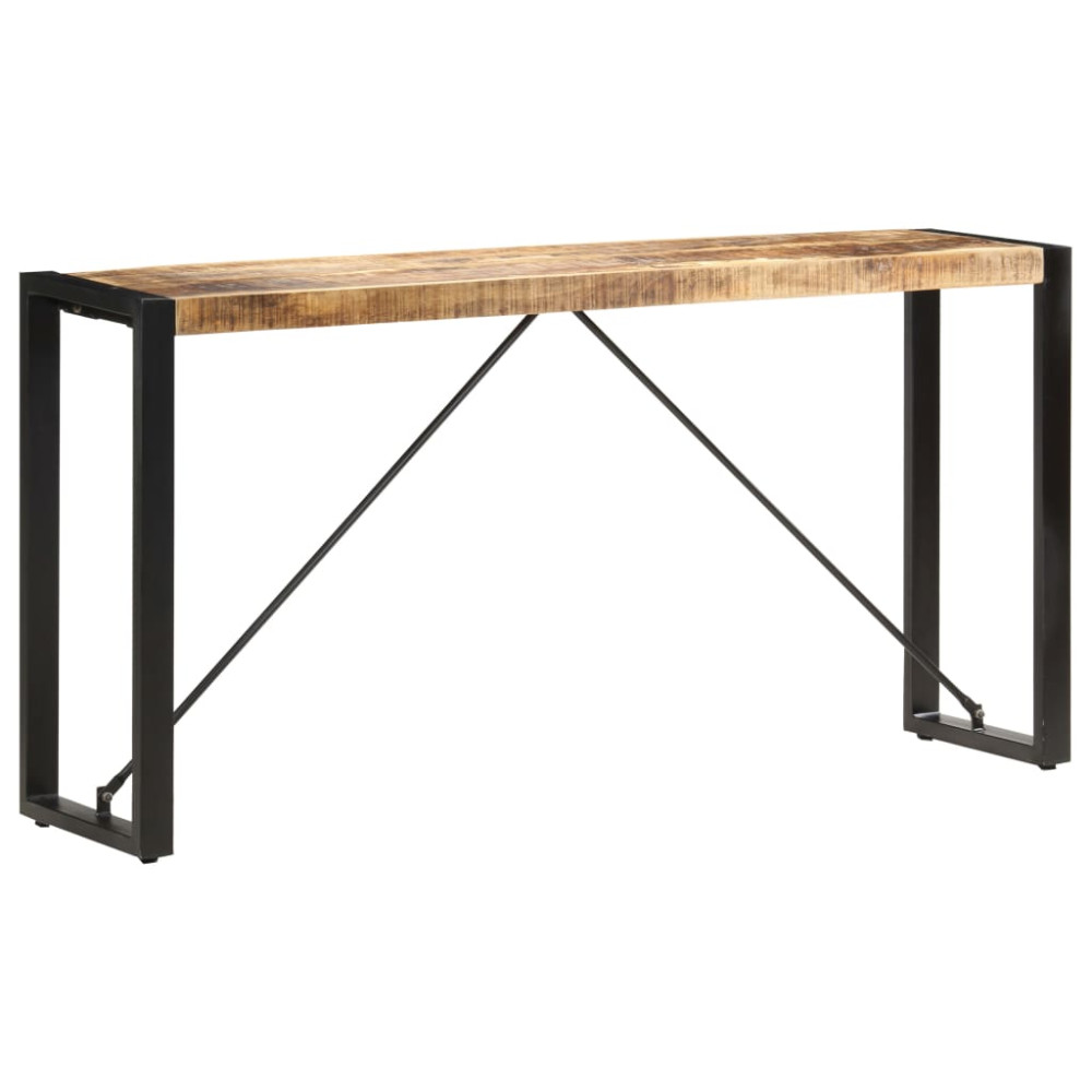 Produktbild för Konsolbord 150x35x76 cm massivt mangoträ