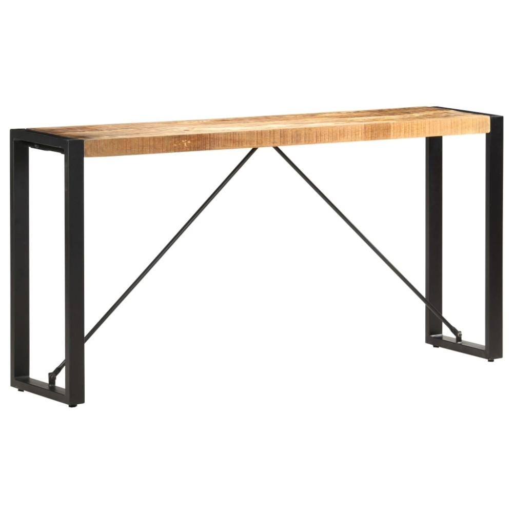 Produktbild för Konsolbord 150x35x76 cm massivt mangoträ