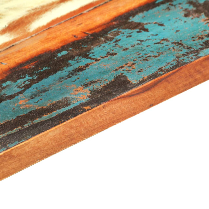 Produktbild för Fyrkantig bordsskiva 70x70 cm 25-27 mm massivt återvunnet trä