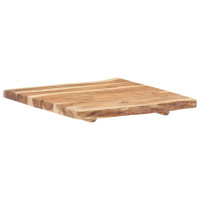 Produktbild för Bordsskiva massivt akaciaträ 58x(50-60)x3,8 cm