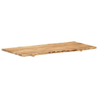 Produktbild för Bordsskiva massivt akaciaträ 118x(50-60)x2,5 cm