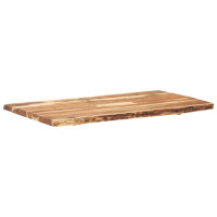 Produktbild för Bordsskiva massivt akaciaträ 118x(50-60)x3,8 cm