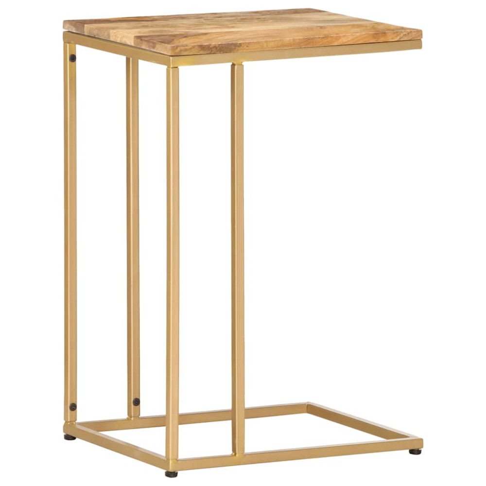 Produktbild för Sidobord 35x45x65 cm massivt mangoträ
