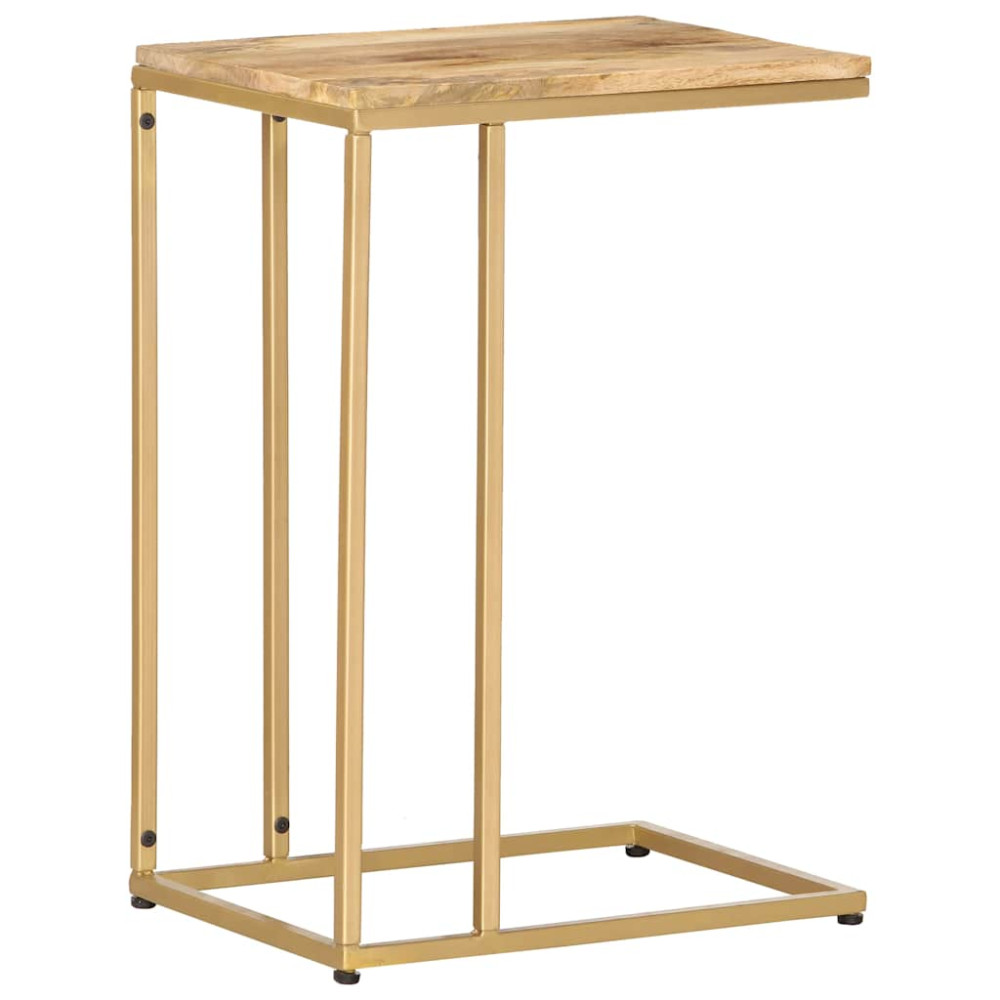 Produktbild för Sidobord 35x45x65 cm massivt mangoträ
