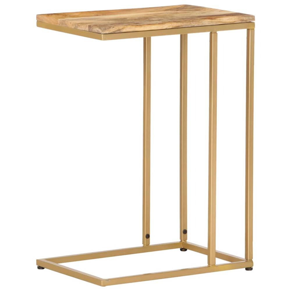 Produktbild för Sidobord 35x45x65 cm massivt mangoträ