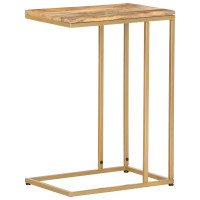 Produktbild för Sidobord 35x45x65 cm massivt mangoträ