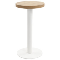 Produktbild för Bistrobord ljusbrun 40 cm MDF