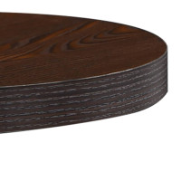 Produktbild för Bistrobord mörkbrun 40 cm MDF