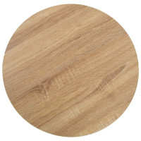 Produktbild för Bistrobord ljusbrun 50 cm MDF