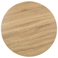 Produktbild för Bistrobord ljusbrun 80 cm MDF