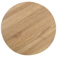 Produktbild för Bistrobord ljusbrun 80 cm MDF