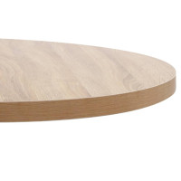 Produktbild för Bistrobord ljusbrun 80 cm MDF