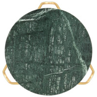 Produktbild för Soffbord grön 40x40x40 cm äkta sten med marmorstruktur