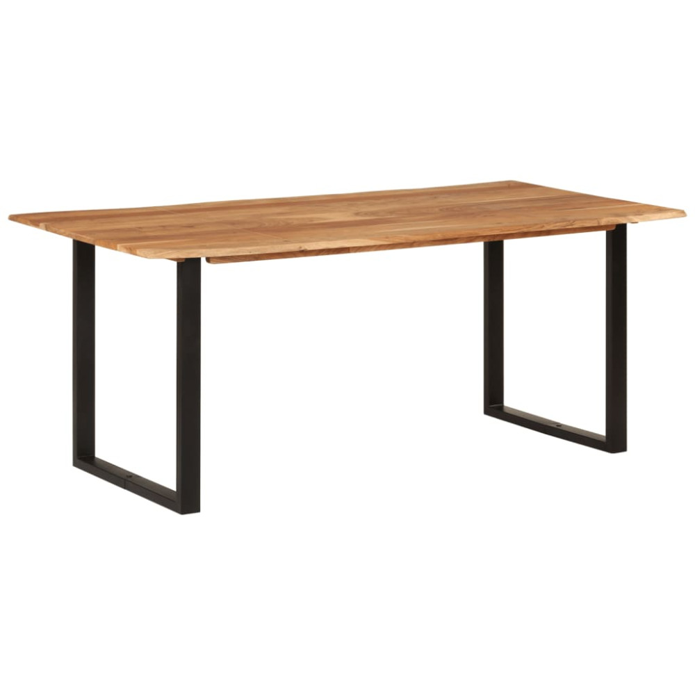 Produktbild för Matbord 180x90x76 cm massivt akaciaträ