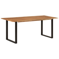 Produktbild för Matbord 180x90x76 cm massivt akaciaträ