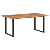 Produktbild för Matbord 180x90x76 cm massivt akaciaträ