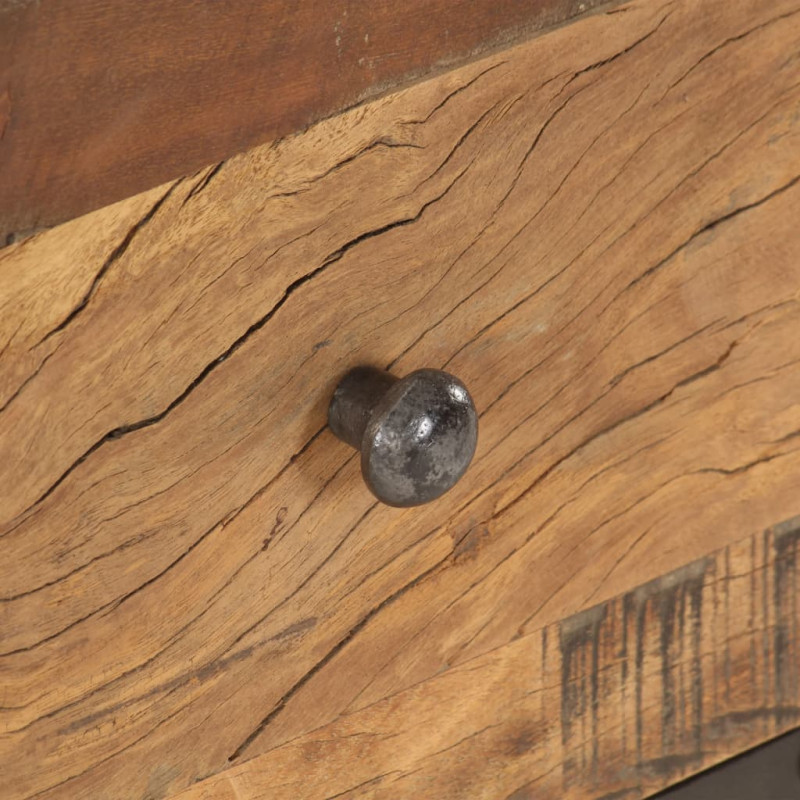 Produktbild för Soffbord 100x50x45 cm massivt återvunnet trä