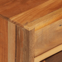 Produktbild för Sängbord 40x30x50 cm massivt återvunnet trä