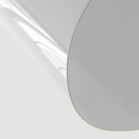 Produktbild för Bordsskydd genomskinligt Ø 70 cm 2 mm PVC