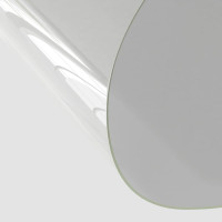 Produktbild för Bordsskydd genomskinligt Ø 80 cm 2 mm PVC