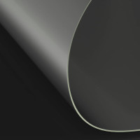 Produktbild för Bordsskydd matt Ø 90 cm 2 mm PVC