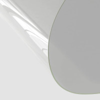 Produktbild för Bordsskydd genomskinligt Ø 110 cm 2 mm PVC