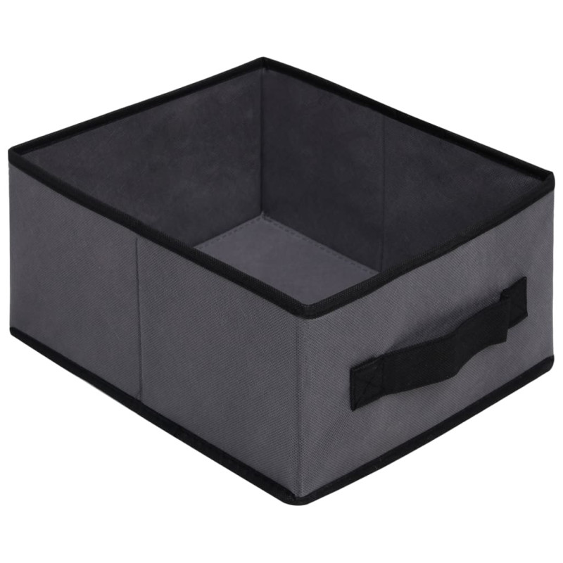 Produktbild för Byrå med 6 lådor 55x29x55 cm grå stål