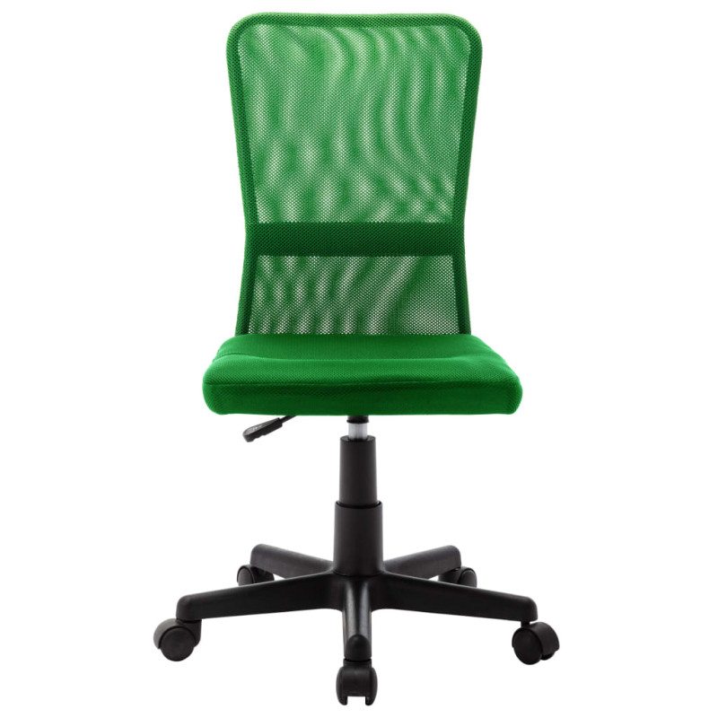 Produktbild för Kontorsstol grön 44x52x100 cm nättyg