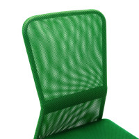 Miniatyr av produktbild för Kontorsstol grön 44x52x100 cm nättyg